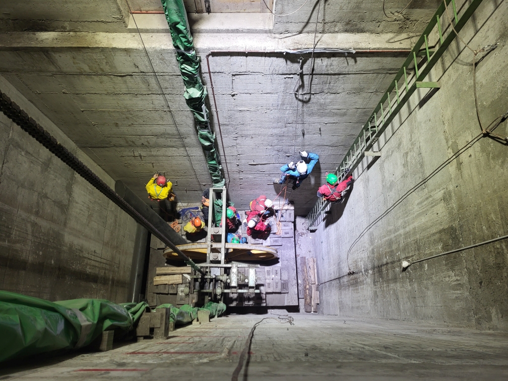 Technikurs 2017 Der legendäre Schacht